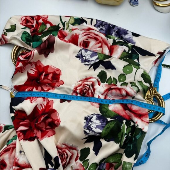 🆕 BRONX & BANCO 🧿 NWOT Leo Floral Print Maxi Gown - Size XS / US 2 - Picture 15 of 16